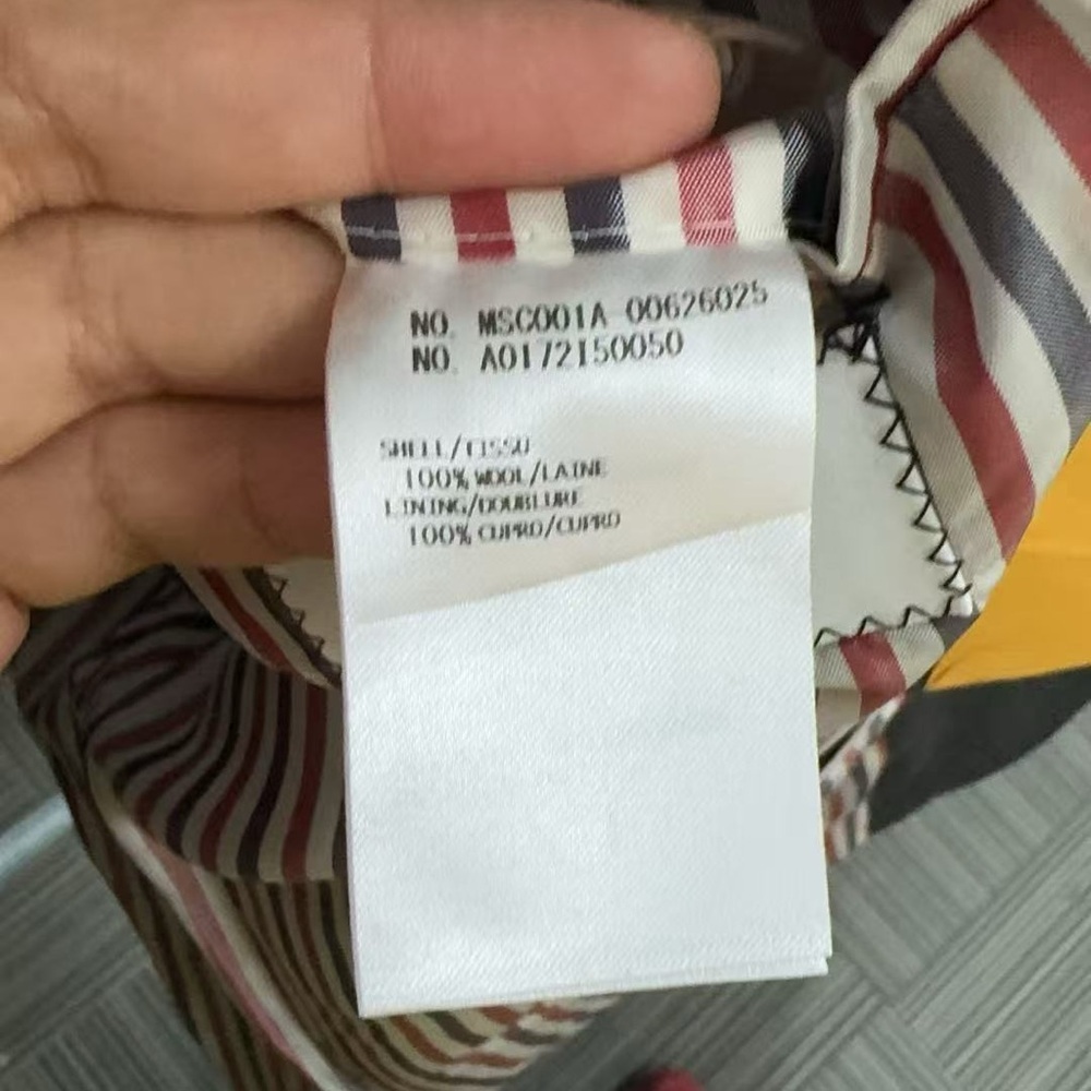 Authentic Thom Browne Classic Gray Sport Coat - Picture 5 of 5